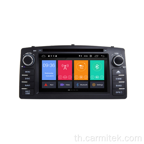 2 din Android สำหรับ Corolla 2000-2006